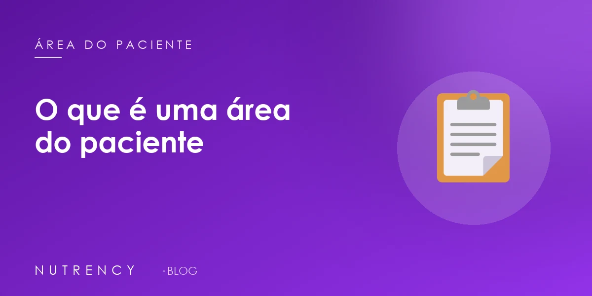 O que é uma área do paciente
